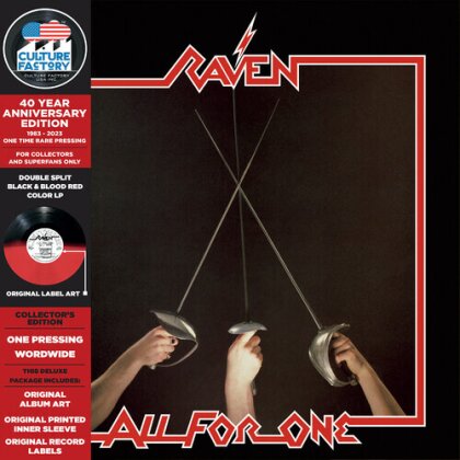 Raven - All For One (Anniversary Edition, Limited Edition, Colored, LP)