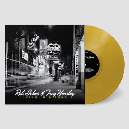 Rob Ickers & Trey Hensley - Living In A Song (Gold Metallic Vinyl, LP)