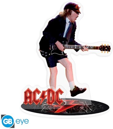 Figurine 2D - Acryl - Angus Young - AC/DC - 9.5 cm