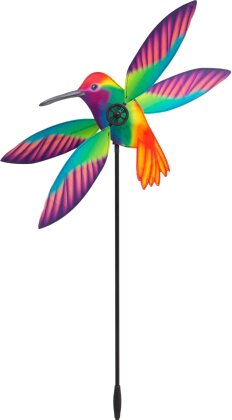 Windspiel Paddle Spinner Kolibri - Hummingbird, Höhe 112 cm,