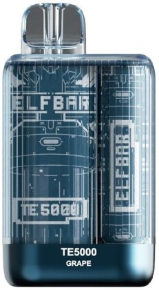 Elf Bar TE5000 Grape 20mg - E-Zigarette