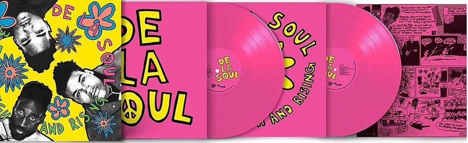 De La Soul - 3 Feet High And Rising (2023 Reissue, Chrysalis, Indies Only, Magenta Vinyl, 2 LPs)