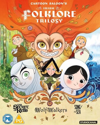 Cartoon Saloon's Irish Folklore Trilogy (3 Blu-rays)