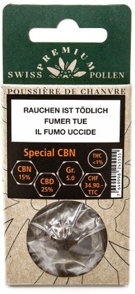 Swiss Premium Pollen Special CBN 5g - (CBD 35% THC 1%)
