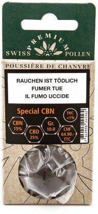 Swiss Premium Pollen Special CBN 10g - (CBD 35% THC 1 %)