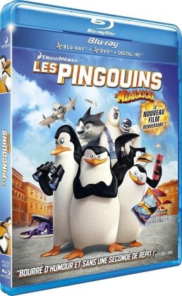Les Pingouins de Madagascar (2014) (Blu-ray + DVD)