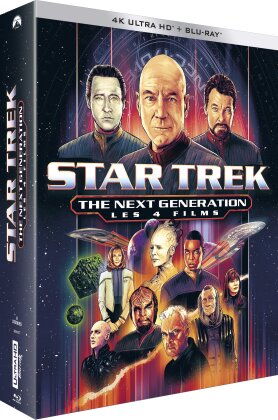Star Trek - The Next Generation - Les 4 Films (4 4K Ultra HDs + 4 Blu-ray)