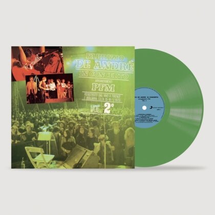 Fabrizio De Andre - Arrangiamenti P.F.M. Vol. 2 (2023 Reissue, Édition Limitée, Green Vinyl, LP)