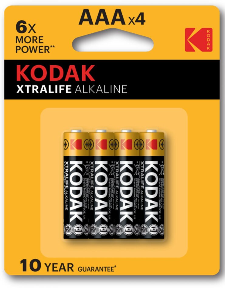 Kodak XTRALIFE Alk AAA 10x4