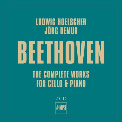 Ludwig van Beethoven (1770-1827), Ludwig Hölscher & Jörg Demus - Complete Works For Cello & Piano (2 CDs)