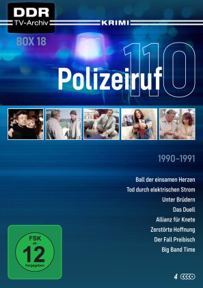 Polizeiruf 110 - Box 18 (DDR TV-Archiv, Riedizione, 4 DVD)