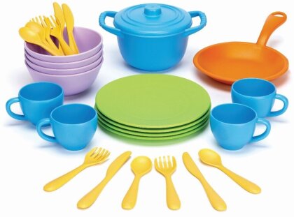 GREENTOYS - Koch- und Geschirrset 27 Teile