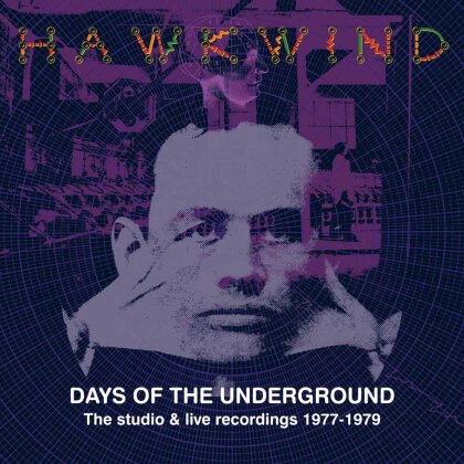 Hawkwind - Days Of The Underground - The Studio And Live Recordings 1977-1979 (Boxset, 8 CDs + 2 Blu-rays)