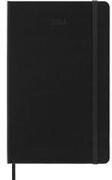 MOLESKINE® Geschäftsagenda Professional Hard Cover Weekly Vertical Pro, 13 x 21 cm schwarz - Jahrgang 2024