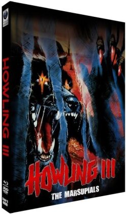 Howling 3 - The Marsupials (1987) (Cover B, Limited Edition, Mediabook, Blu-ray + DVD)