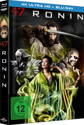 47 Ronin (2013) (Cover A, Limited Edition, Mediabook, 4K Ultra HD + Blu-ray)