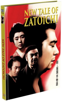 New Tale of Zatoichi (1963) (Cover A, Limited Edition, Mediabook, Blu-ray + DVD)