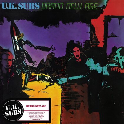 U.K. Subs - Brand New Age (2023 Reissue, Black Vinyl, 140 Gramm, Demon/Edsel, LP)