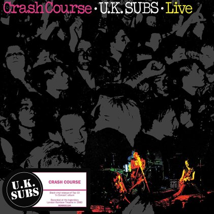 U.K. Subs - Crash Course - Live (2023 Reissue, Demon/Edsel, Black Vinyl, 140 Gramm, LP)