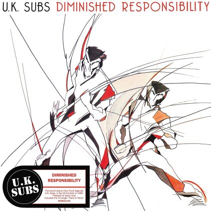 UK Subs - Diminished Responsibility (2023 Reissue, Demon/Edsel, 140 Gramm, Black Vinyl, LP)