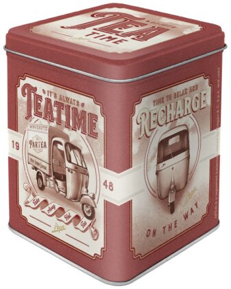 Teedose. Ape / Tea Time