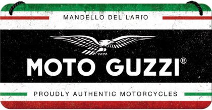 Hängeschild. Moto Guzzi / Italian Motorcycles