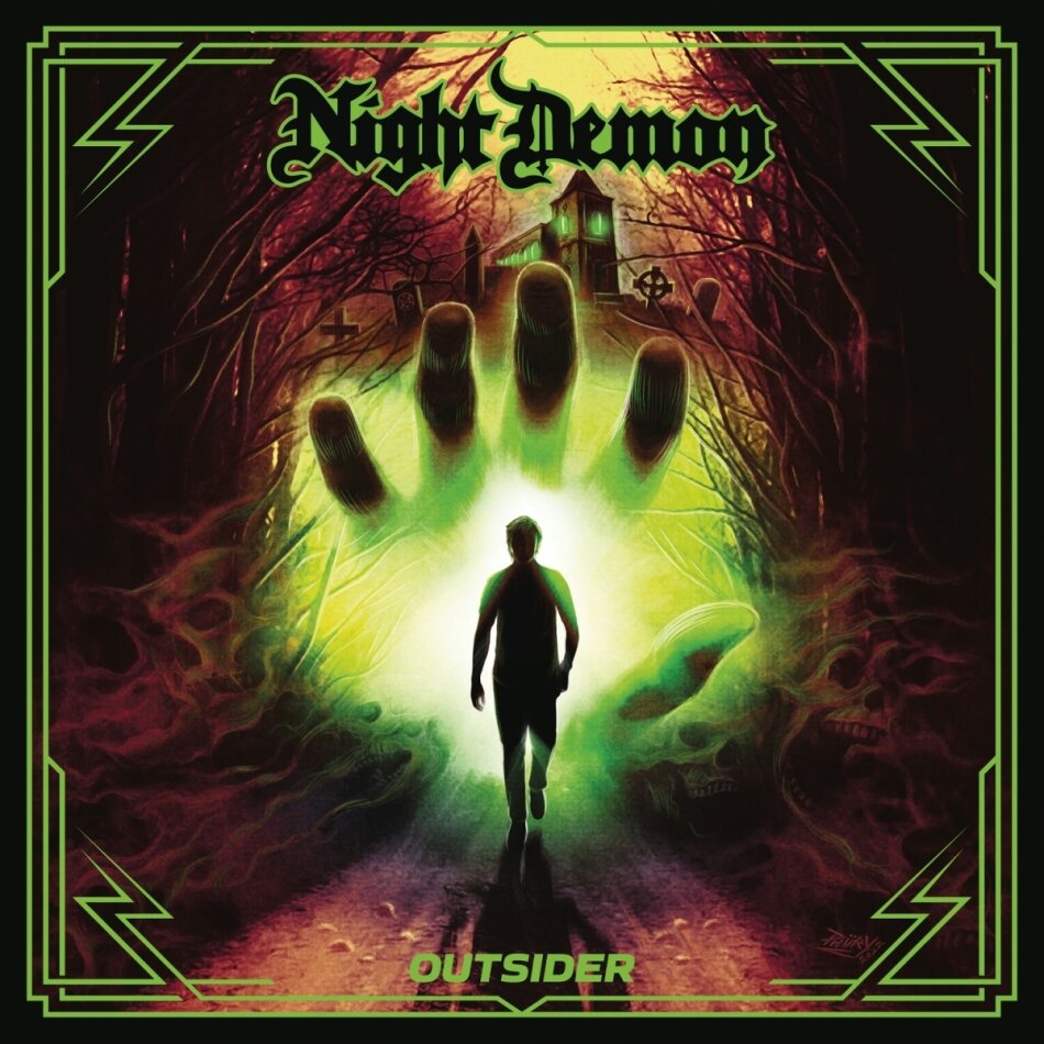 Night Demon - OUTSIDER (Black Vinyl, LP)