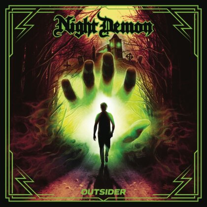 Night Demon - OUTSIDER (Limited Edition, Transparent Green Vinyl, LP)