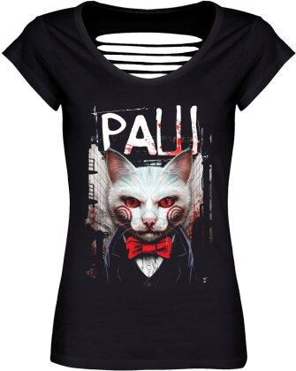Horror: Paw - Ladies Razor Back T-Shirt