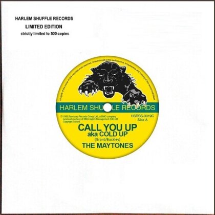 Maytones - Call You Up / Barrabus (Harlem Shuffle Records, limited to 500 copies, 7" Single)