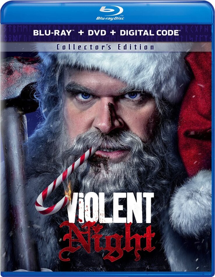 Violent Night (2022) (Blu-ray + DVD)