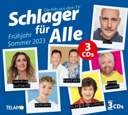 Schlager für Alle (Frühjahr/Sommer 2023) (3 CDs)
