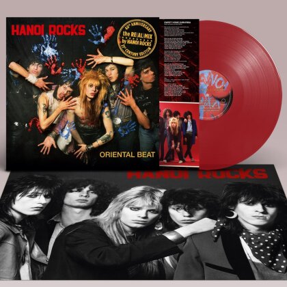 Hanoi Rocks - Oriental Beat (2023 Reissue, Svart Records, 40th Anniversary Edition, Blood Red Vinyl, LP)