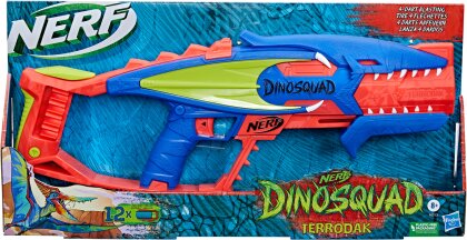 Nerf DinoSquad Terrodak - Blaster, Pumpgriff, 12 Elite