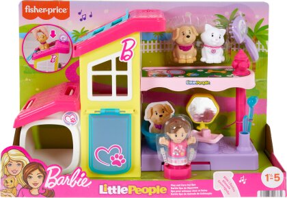 Little People Barbie Tierstation - 2 Etagen. Figuren. Geräusche.