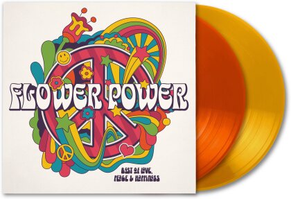 Flower Power - Best Of Love, Peace And Happiness (Gatefold, Colored, 2 LPs)
