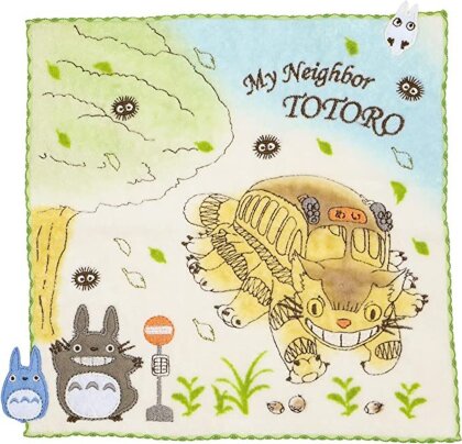 Studio Ghibli My Neighbor Totoro: Running Catbus - Mini-Towel 25x25cm