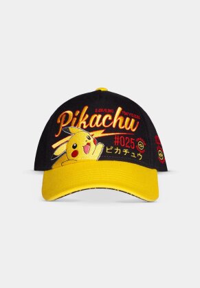 Pokémon - Men's Adjustable Cap - Pikachu - Grösse U