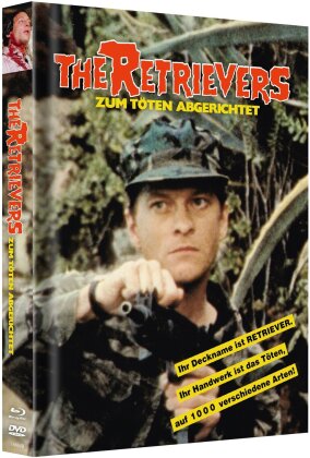 The Retrievers - Zum töten abgerichtet (1982) (Cover D, Limited Edition, Mediabook, Blu-ray + DVD)