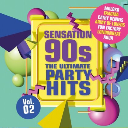 Sensation 90s Vol. 2 - The Ultimate Party Hits (2 CDs)