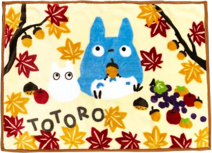 Studio Ghibli My Neighbor Totoro: Totoro Autumn - Plaid 70x100cm