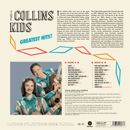 Collins Kids - Greatest Hits! (Waxtime, LP)