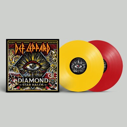 Def Leppard - Diamond Star Halos (Limited Edition, Clear Vinyl, 2 LPs)