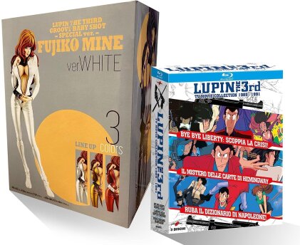 Lupin the 3rd - TV Movie Collection 1989-1991 (avec Figurine, 3 Blu-ray)