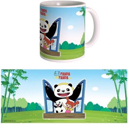 Panda Petit Panda - Mug classique Fenêtre 340 ml