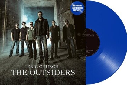 Eric Church - Outsiders (2023 Reissue, Blue Vinyl, 2 LPs)