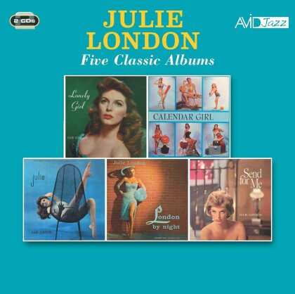 Julie London - Five Classic Albums (2023 Reissue, Avid Jazz, 2 CDs)