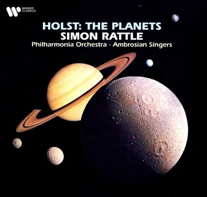 Gustav Holst (1874-1934), Sir Simon Rattle & Philharmonia Orchestra - The Planets - Die Planeten (LP)