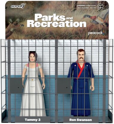 Parks and Recreation: Ron and Tammy Wedding Night - ReAction Figure Two-Pack
