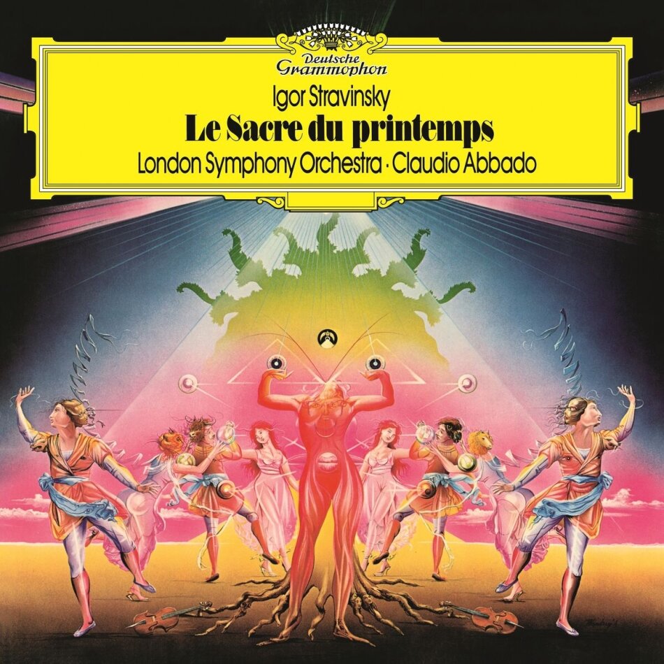 Claudio Abbado, The London Symphony Orchestra & Igor Strawinsky (1882-1971) - Le Sacre Du Printemps, L'oiseau De Feu.. (2023 Reissue, Deutsche Grammophon, LP)